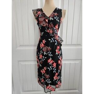 Sam Edelman | Dresses | Sam Edelman Black Pleated Midi Dress | Poshmark